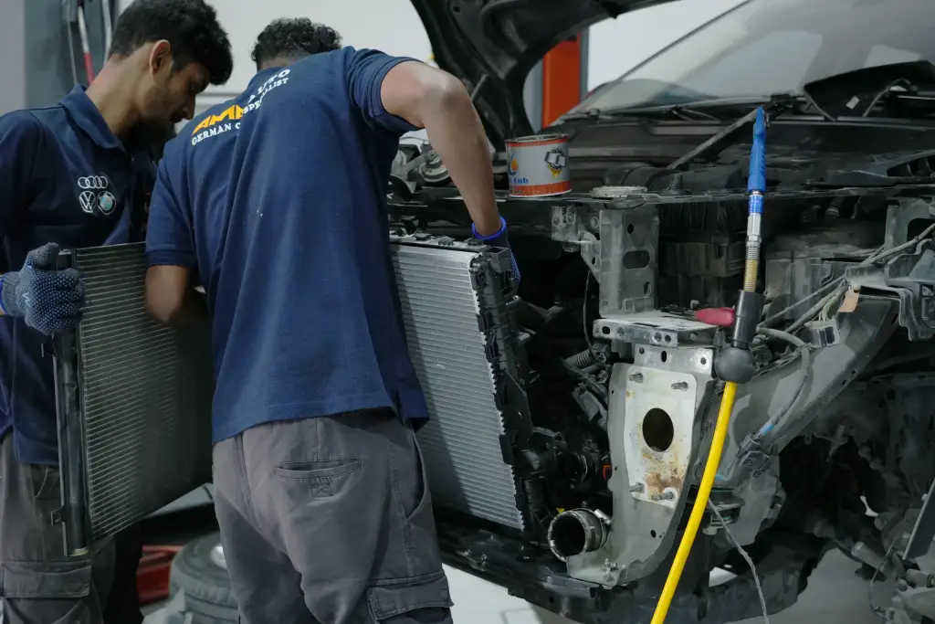 engine cooling radiator services dubai and sharjah