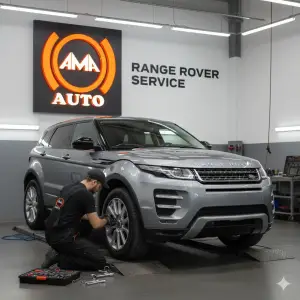 Range Rover Garage Dubai Workshop