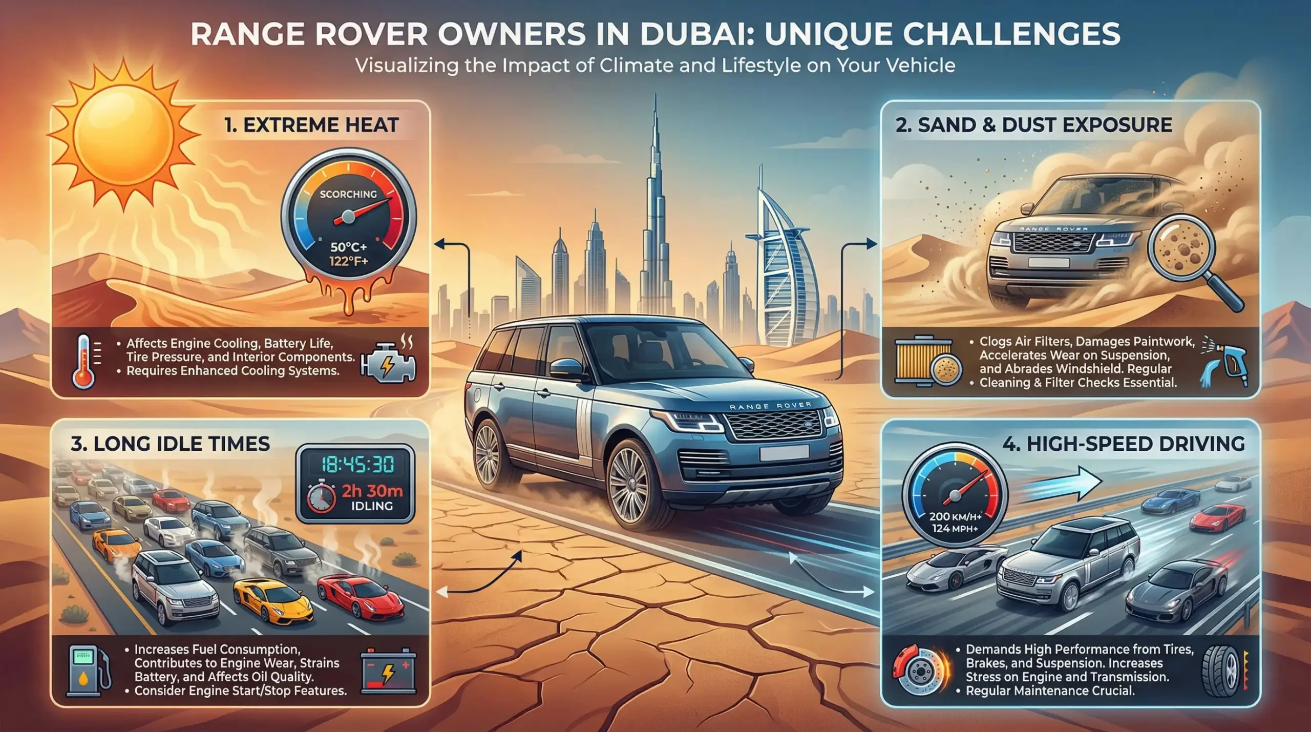 Range Rover service center dubai